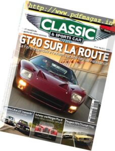 Classic & Sports Car France – Mai 2017