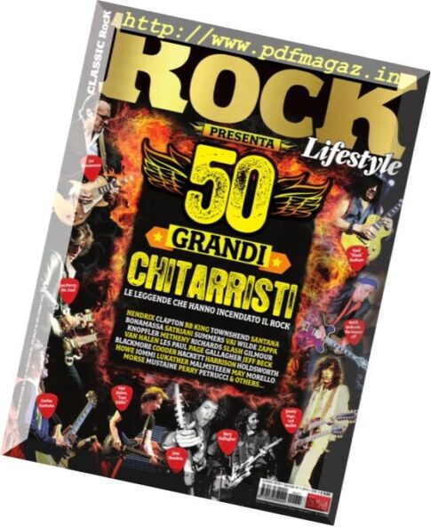 Classic Rock Italia — 50 Chitarristi (2014)