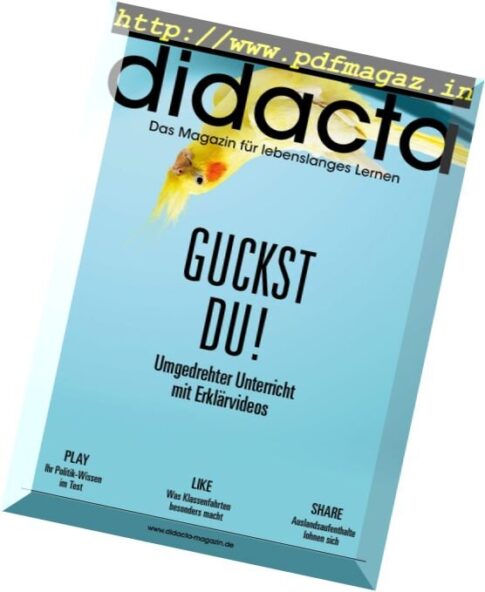 Didacta — Mai-August 2017