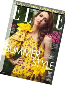 Elle Canada — June 2017