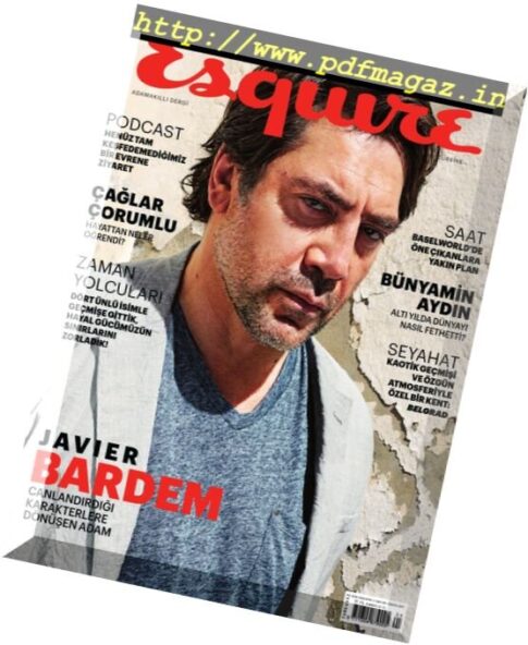 Esquire Turkey — Mayis 2017