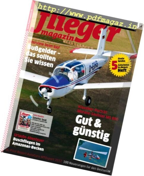 Fliegermagazin — Juni 2017