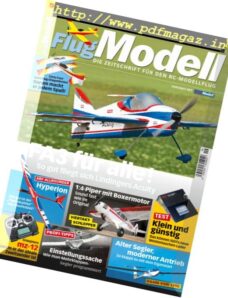 Flugmodell – Juni 2017