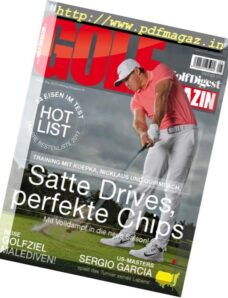 Golf Magazin – Mai 2017