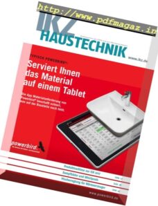 IKZ Haustechnik — April 2017