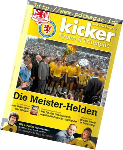 Kicker – Sonderheft Braunschweig – Mai 2017