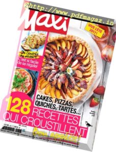 Maxi – Hors Serie Cuisine – Mai-Juin 2017