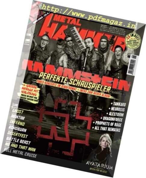 Metal Hammer Germany — Juni 2017