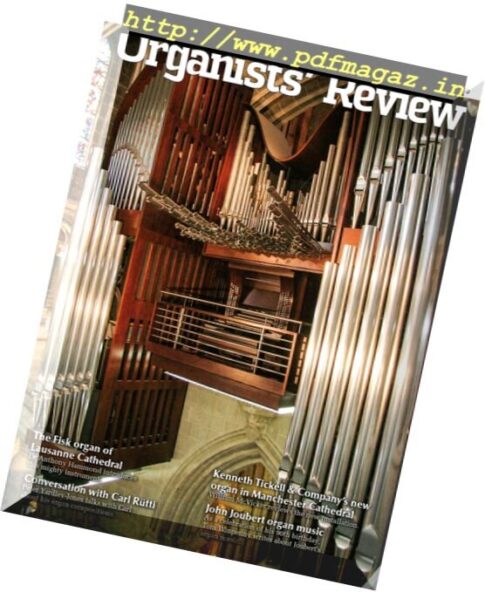 Organists’ Review – June 2017