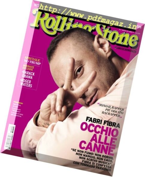 Rolling Stone Italia — Maggio 2017