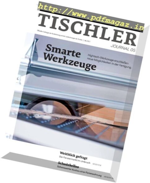 Tischler Journal — Mai 2017