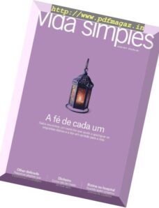 Vida Simples Brazil – Maio 2017