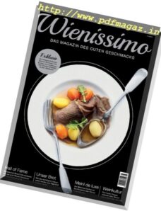 Wienissimo Magazin — Nr.1, 2016