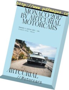 Artcurial Motorcars — 2-14 Juillet 2017