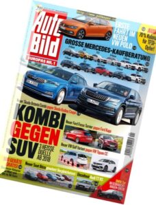 Auto Bild Germany — 16 Juni 2017