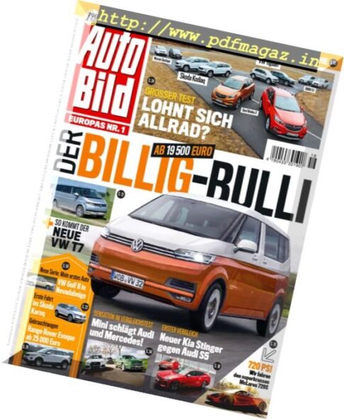 Auto Bild Germany — 5 Mai 2017