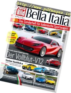 Auto Bild Spezial — Bella Italia 2017