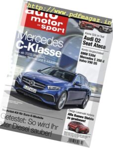Auto Motor und Sport — 8 Juni 2017