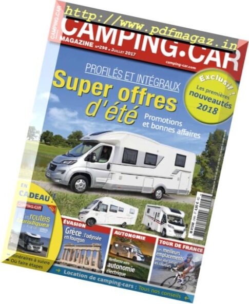 Camping-car Magazine – Juillet 2017