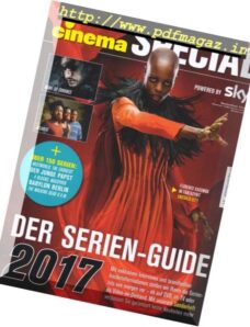 Cinema Germany — Serien Guide 2017