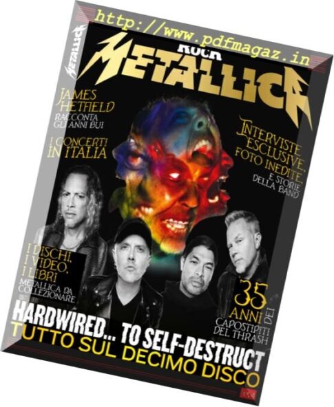 Classic Rock Italia – Metallica 2016