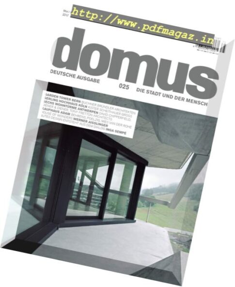 Domus Germany — Mai-Juni 2017