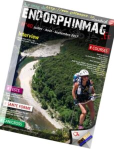 Endorphinmag – Juillet-Aout 2017