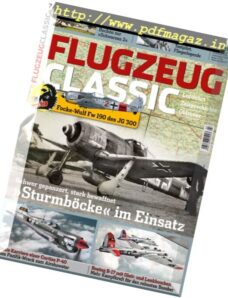 Flugzeug Classic – Juli 2017