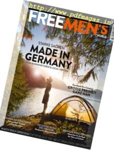 Free Men’s World Germany – Juni-August 2017