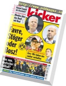 Kicker – 1 Juni 2017