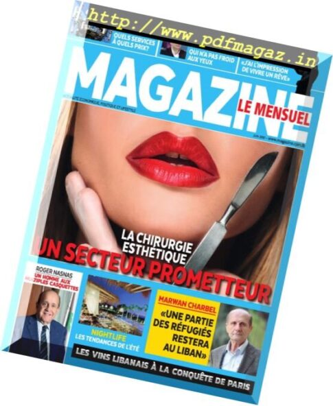 Magazine Le Mensuel — Juin 2017