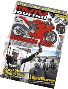 Moto Journal – 24 Mai 2017