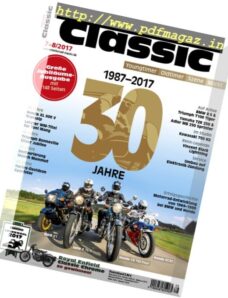 Motorrad Classic – Juli 2017