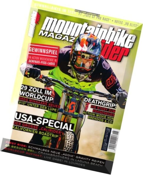 Mountainbike Rider Magazine – Juni 2017