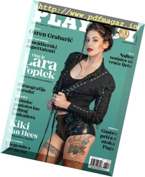 Playboy Croatia — Lipanj 2017