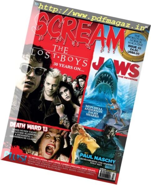 Scream Magazine — July — August 2017