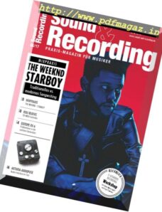 Sound & Recording — Juni 2017