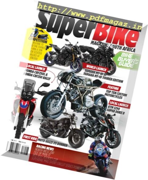 Superbike South Africa — June 2017