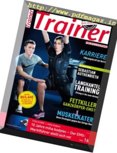 Trainer Professional – Nr.3, 2017