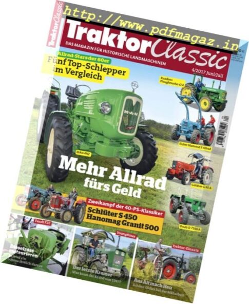 Traktor Classic — Juni-Juli 2017