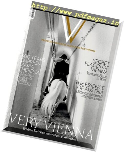 Very Vienna — Premium Congress Magazine for Vienna 2017