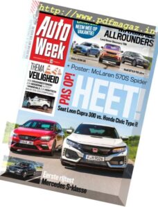 AutoWeek Netherlands – 26 Juli – 2 Augustus 2017