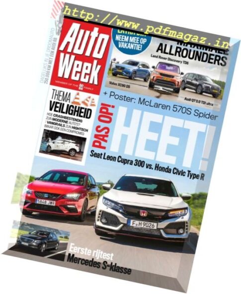 AutoWeek Netherlands – 26 Juli – 2 Augustus 2017