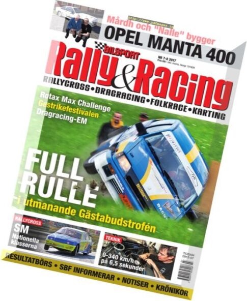 Bilsport Rally & Racing — Nr.7-8 2017