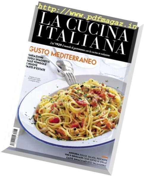 La Cucina Italiana — Agosto 2017
