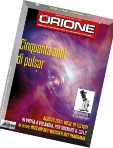Nuovo Orione – Agosto 2017