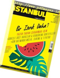 Trendsetter istanbul – Temmuz-Agustos 2017