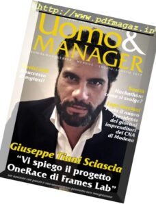 Uomo & Manager – Luglio-Agosto 2017