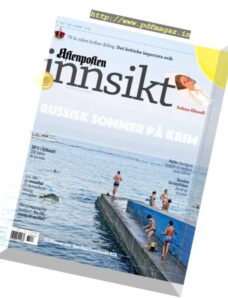 Aftenposten Innsikt — juli 2017