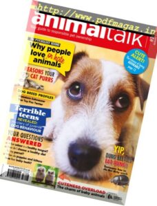 Animal Talk – August 2017